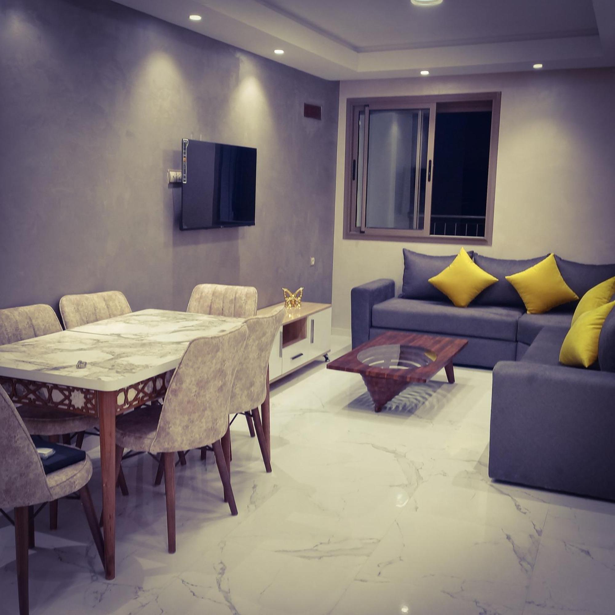 Super Apartement Totalement Neuf Et Climatise A Cote Du Centre Commercial Marjane M2 Tanger Exterior foto